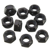 Suleve,50pcs,Carbon,Steel,Locking,Nylon,Insert
