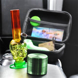 Portable,moking,Pipes,(Silicone,Pipes,obacco,Grinders,Crusher,Glass,Bottle,Silicone,Acrylic,moking,Filter