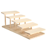 Sunglasses,Stand,Glasses,Jewelry,Display,Stand,Bamboo,Watches,Layers,Holder