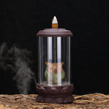Ceramic,Backflow,Incense,Burner,Smoke,Cones,Holder,Sticks,Censer,Decor