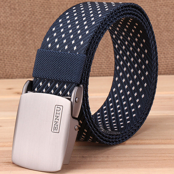 Leisure,Canvas,Belts,Military,Style,Waist,Alloy,Automatic,Buckle