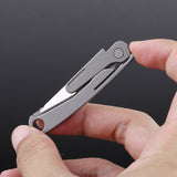 KESHUN,Titanium,Alloy,Folding,Knife,Utility,Knife,Outdoor,Survival,Emergency,Knife,Medical,Knife