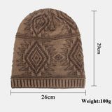 Diamond,Pattern,Outdoor,Brimless,Beanie,Knitted,Woolen