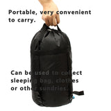 Light,Weight,Compression,Stuff,Outdooors,Travel,Camping,Sleeping,Black