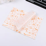 100pcs,Kinds,Printed,Greaseproof,Baking,Weigh,Paper,Sandwich,Hamburger,Wrapping