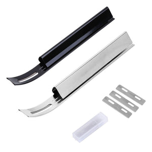 KCASA,Stainless,Steel,Blade,Leather,Craft,Leather,Skiving,Cutting,Leather,Craft
