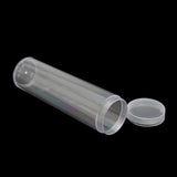 Round,Clear,Plastic,Holder,Container,Quarter,Dollar,Storage,Screw