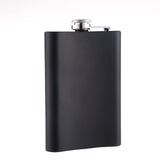 Ounce,Stainless,Steel,Matte,Green,Lacquered,Flask,Outdoor,Leisure,Bottle