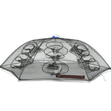 Holes,Square,Foldable,Fishing,Nylon,Stainless,Closed,Shrimp