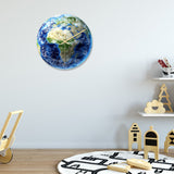 Loskii,CC092,Creative,Luminous,Earth,Africa,Clock,Clock,Quartz,Clock,Office,Decorations