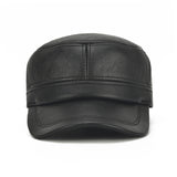 Winter,Leather,Earmuffs,Protection,Outdoor,Durable,Military,Peaked