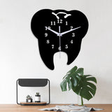 Emoyo,ECY056,Tooth,Shape,Clock,Quartz,Clock,Clock,Office,Decorations