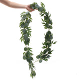 Artificial,Silver,Dollar,Eucalyptus,Garland,Greenery,Willow,Wedding,Garden,Decorations