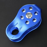 XINDA,AL8610,Aluminum,Alloy,Single,Fixed,Climbing,Pulley,Rescue,Aloft,Rappelling,Equipment