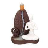Ceramic,Waterfall,Backflow,Smoke,Incense,Burner,Censer,Holder,Decorations,Cones