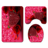 Honana,Bathroom,Waterproof,Shower,Curtain,Toilet,Cover,Pedestal,Bathroom,Decor