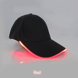 Unisex,Style,Light,Baseball,Luminous,Fashion,Snapback,Fiber,Optic