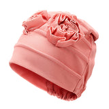 Women,Flower,Cotton,Beanies,Solid,Outdoor,Windproof,Bonnet