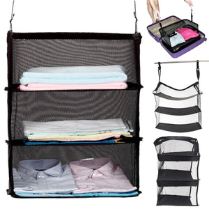 Layers,Portable,Travel,Storage,Baskets,Hanging,Nylon,Storage,Organizer