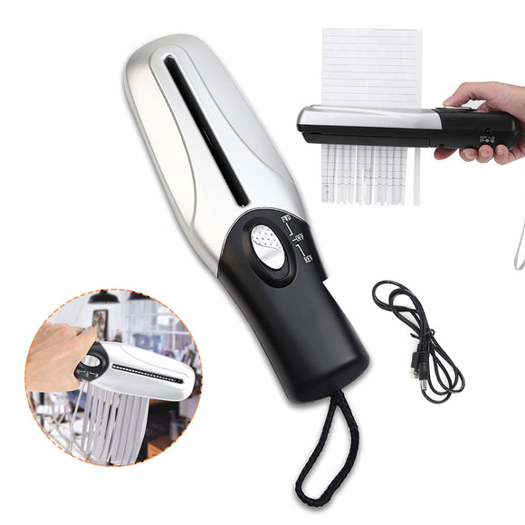 Portable,Electric,Paper,Shredder,Office,Handheld,Cutter,Strip,Machine