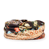 Women,Cotton,Flower,Printing,Beanie,Gaiter,Shield
