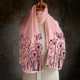 Women,Lightweight,Brief,Floral,Pattern,Elegant,Scarf,Shawl