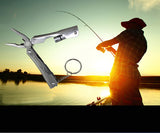 SUNROAD,Aluminum,101mm,Fishing,Pliers,Multifunction,Lights,Knife,Fishing,Cutter,Tools