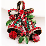 Christmas,Retro,Festive,Brooch,Shirt,Collar,Brooch,Sliver