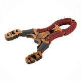 IPRee,Outdoor,Tactical,Stainless,Steel,Slingshot,Rubber,Catapult,Camping,Hunting,Sling