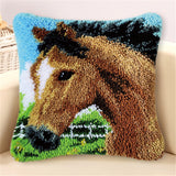 Funny,Animal,Pattern,Latch,Pillow,Making,Craft,43x43cm