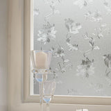40cmX200cm,Modern,Flower,Pattern,Glass,Stickers,Bathroom,Balcony,Sliding,Frosted,Glass,Stick