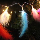 KCASA,Feather,String,Lights,Christmas,Pendant,Lamps,Party,Decoration