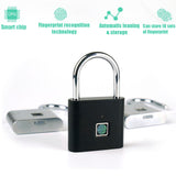 Security,keyless,Rechargeable,Fingerprint,Smart,Padlock,Quick,Unlock,Alloy,Metal,Developing