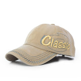 Cotton,Washed,Baseball,CLASSIC,Letter,Embroidery,Adjustable,Sports,Snapback
