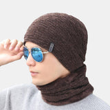 Men's,Thickening,Earmuffs,Beanie,Riding,Scarf