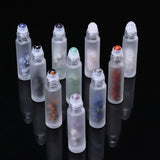 10Pcs,Frosted,Glass,Crystals,Essential,Gemstone,Roller,Inside,Bottle