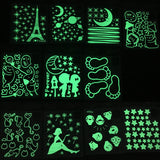 Glowing,Decoration,Shiny,Stickers,Luminescent,Stickers,Fluorescent