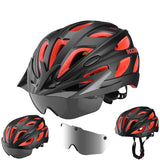 ROCKBROS,Magnetic,Helmet,Sunglasses,Bicycle,Helmet,Cycling,Polarized,Lense,Visor,Light,Helmets