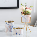 Ceramic,Plant,Flower,Succulent,Planter,Garden,Display,Stand,Decor