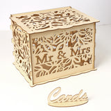 Wedding,Gifts,Cards,Wooden,Money,Storage,Decor,Supplies