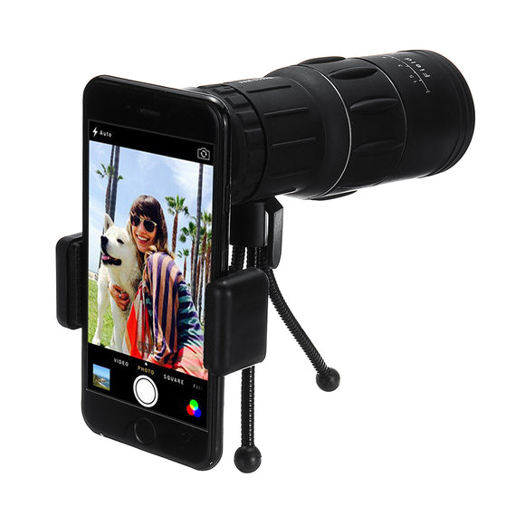 16x52,Outdoor,Portable,Monocular,Optic,Phone,Holder