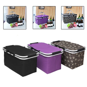 Oxford,Picnic,Basket,Cooling,Cooler,Lunch,Insulation,Pouch,Outdoor,Camping,Travel