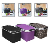 Oxford,Picnic,Basket,Cooling,Cooler,Lunch,Insulation,Pouch,Outdoor,Camping,Travel
