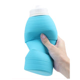 IPRee,600ML,Silicone,Folding,Portable,Retractable,Telescopic,Water,Bottle,Outdoor,Travel,Sports
