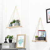 Wooden,Flower,Storage,Storage,Organization,Swing,Shelf,Hanging,Decor
