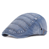 Summer,Denim,Beret,Forward,Outdoor,Travel,Visors,Retro