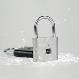 Security,keyless,Rechargeable,Fingerprint,Smart,Padlock,Quick,Unlock,Alloy,Metal,Developing