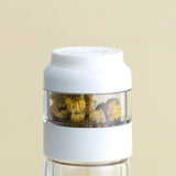 300ML,Glass,Water,Double,Layer,Water,Separation,Travel,Transparent,Filter,Water,Bottle