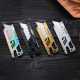 Multi,Folding,Utility,Knife,Portable,Survival,Tools,Carabiner,Ruler,Hexagonal,Wrench,Opener,Outdoor,Camping,Travel