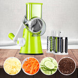 Vegetable,Fruit,Manual,Slicer,Cutter,Spiral,Grinder,Kitchen,Tools,Stainless,Blades